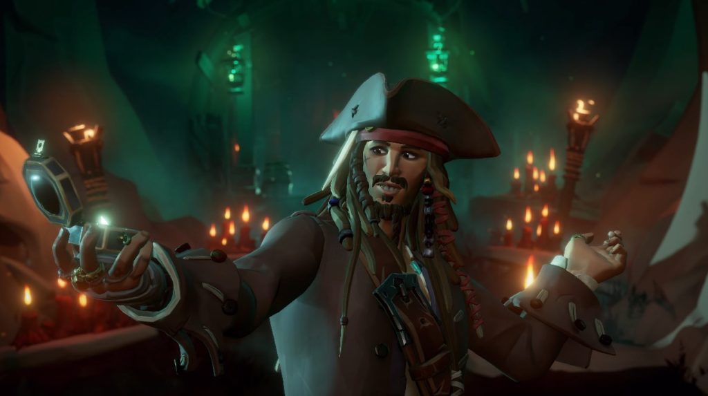 В игре Sea of Thieves появится Джек Воробей из «Пиратов Карибского моря»
